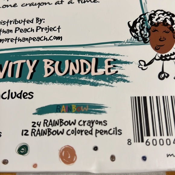 Bellen’s More Than Peach Creativity Bundle w/ Crayons & Colored Pencils - New - Picture 8 of 8